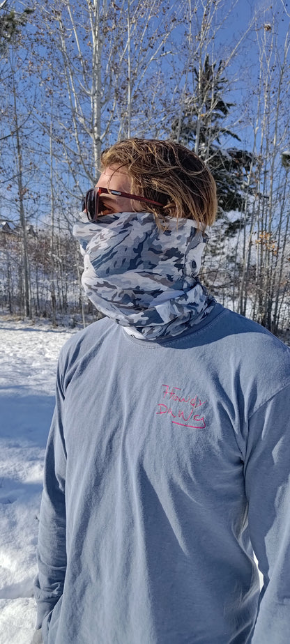 Arctic Owls Neck Gaiter