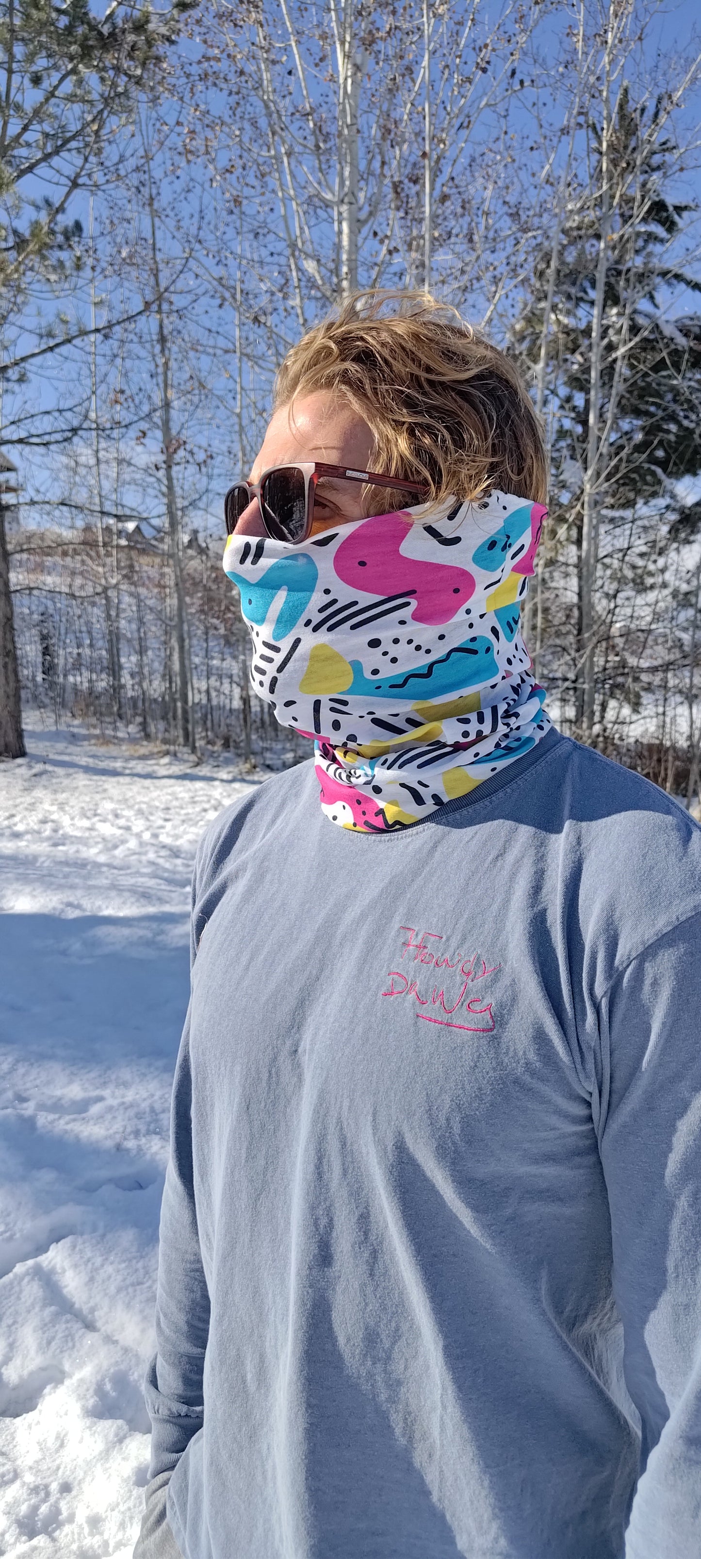 Neo-Memphis Neck Gaiter